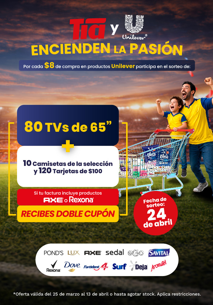 TIA Y UNILEVER ENCIENDEN LA PASIÓN MUNDIALISTA